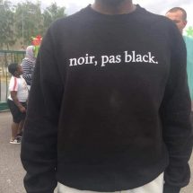 Pourquoi les français Blancs disent Black au lieu de Noir?